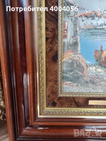 Картина, снимка 4 - Антикварни и старинни предмети - 53600868