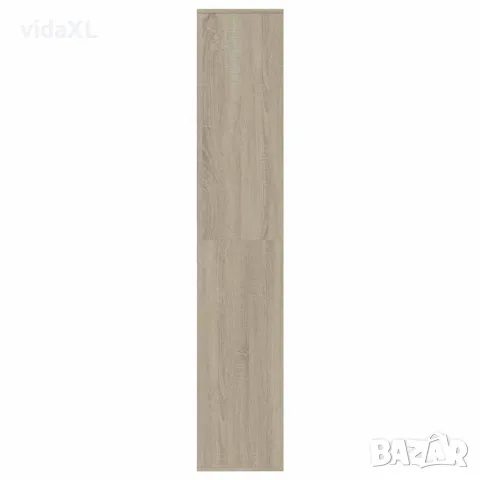 vidaXL Шкаф за обувки, дъб сонома, 54x34x183 см, инженерно дърво, снимка 5 - Шкафове - 56147720