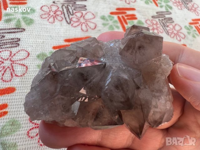 Кристали иглест ахат, аметист, селенит, везувианит, пирит, опушен кварц, снимка 17 - Колекции - 27741404