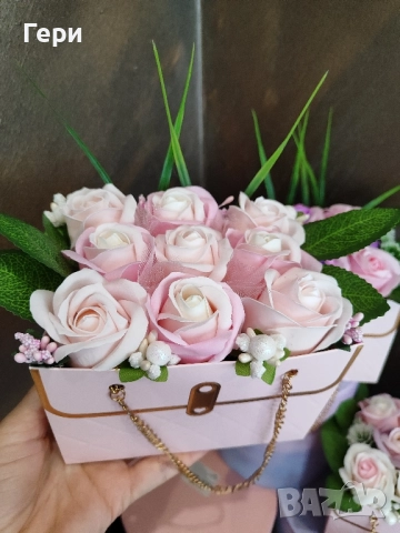 Пано със сапунени цветя , снимка 7 - Други - 39261818