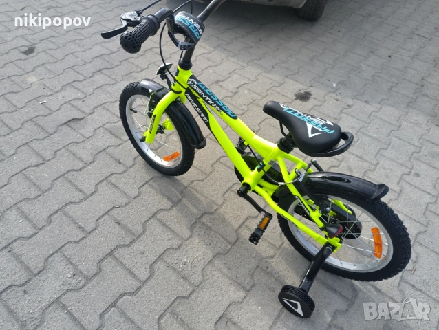 PASSATI Алуминиев велосипед 16" SENTINEL жълт, снимка 11 - Велосипеди - 53759348