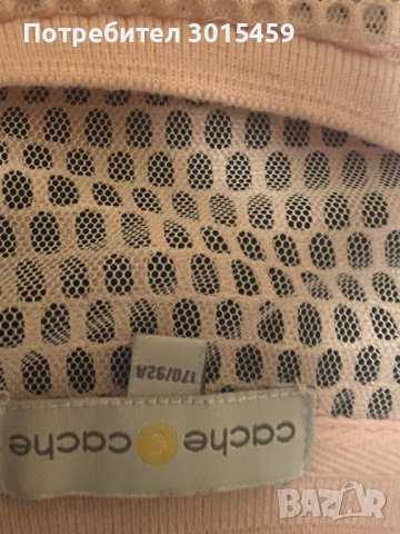 Уникална диско мрежеста блуза със сърце от паети, CASHE , снимка 7 - Тениски - 42651768