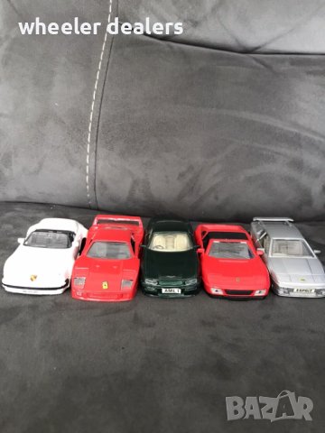 Метални количкии MC Toys Porsche Lotus Ferrari Aston Martin 1:38