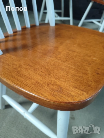 столове Windsor от Роуд Айлънд в бяло, снимка 5 - Столове - 53343636