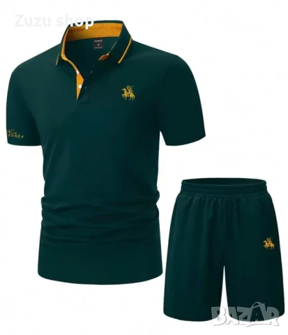 Мъжки комплект тениска и къси панталони, снимка 10 - Къси панталони - 50807627