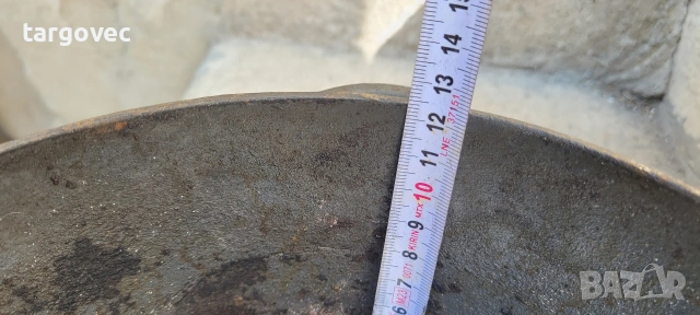 масивна немска чугунена тенджера номер 7, снимка 4 - Съдове за готвене - 53855204