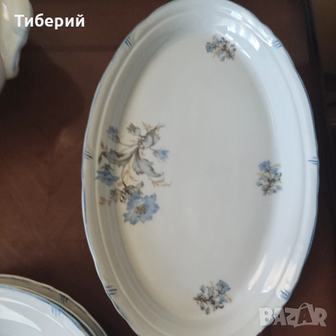 Порцеланов сервиз за хранене, снимка 8 - Сервизи - 52015426