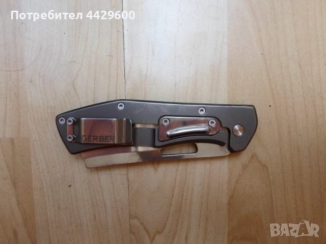 Gerber Flat Iron Micarta Туристически нож, снимка 4 - Ножове - 51647001