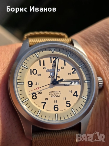 Seiko 5 Sports SNZG07J1 Японска версия