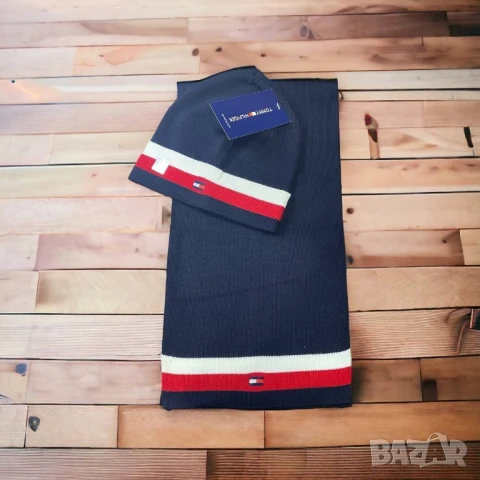 шапка и шал burberry guess gucci tommy hilfiger louis vuitton , снимка 18 - Шапки - 51430699