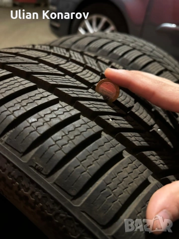 2 бр. зимни гуми Continental 245/40/18, снимка 5 - Гуми и джанти - 53835056