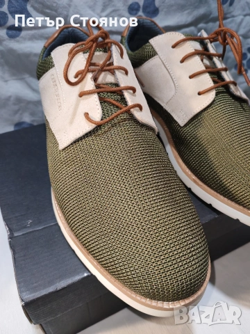 Мъжки спортно-елегантни обувки Oliver Jackob №44, снимка 2 - Спортно елегантни обувки - 53630131