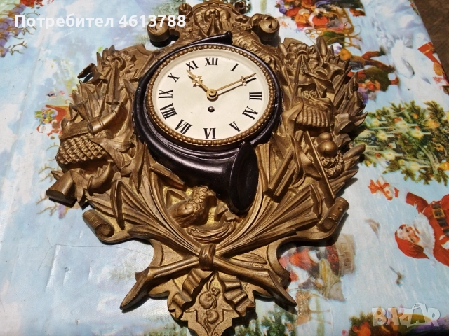 Голям чугунен часовник