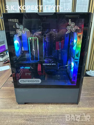 GAMING PC GRIGS SPARK MAX | Ryzen 5 7500F | RTX 5060 | 32GB DDR5 | 1TB SSD 