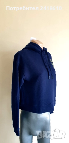 Lacoste Made in France Hoodie Womens Size S - 36 Oversize ОРИГИНАЛ! Дамски Суичър!, снимка 12 - Суичъри - 52704249
