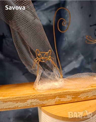 Обемна картина "Котки", снимка 6 - Картини - 53474457