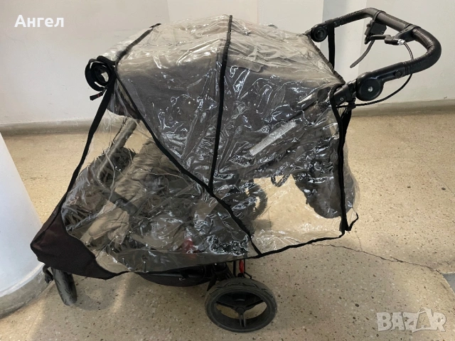 MOUNTAIN BUGGY Комбинирана количка за близнаци., снимка 5 - Детски колички - 53287344