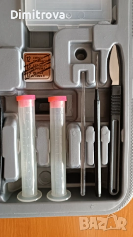 Микроскоп за деца - метален в куфар, снимка 7 - Образователни игри - 53292412