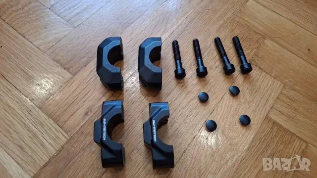 Повдигачи за кормило SW-motech 20mm Handlebar Risers Yamaha Tenere 700, снимка 6 - Аксесоари и консумативи - 56091414