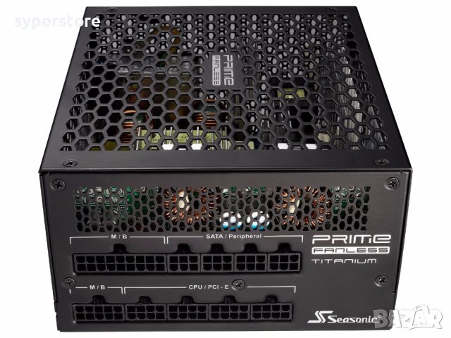 Захранване за настолен компютър Seasonic SSR-600TL 600W ATX Fanless Active PFC 80 Plus Platinum, снимка 3 - Захранвания и кутии - 40940567