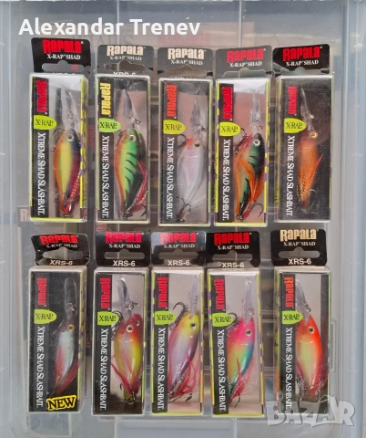 Воблери Rapala XRS6 и XRSH6