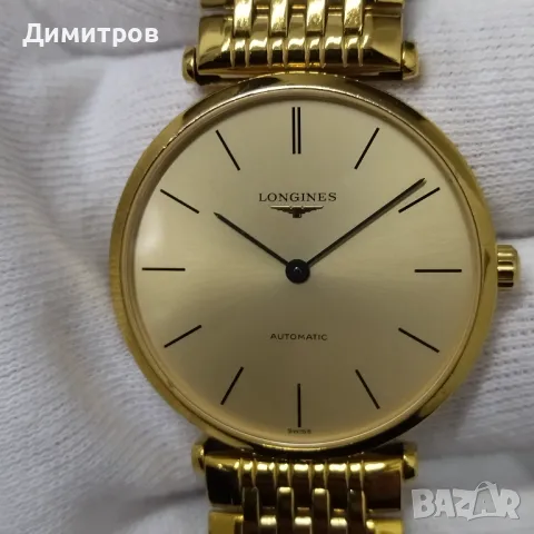 LONGINES La Grande Classique, автомат, PVD - оригинал, снимка 2 - Луксозни - 49130483
