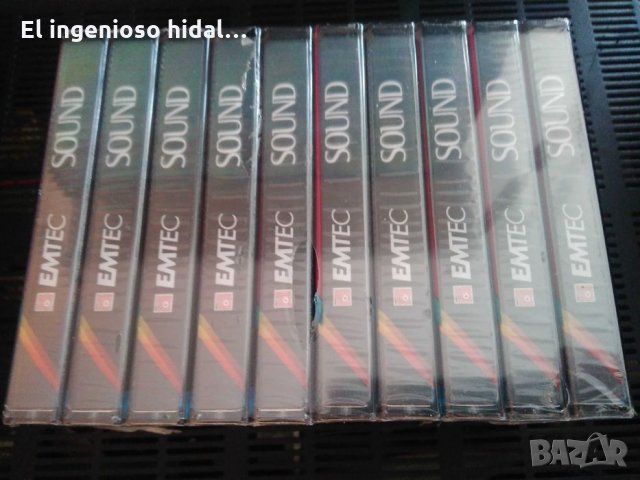 Касети,BASF-EMTEC, нови без записи 8 броя. , снимка 2 - Други - 35836547