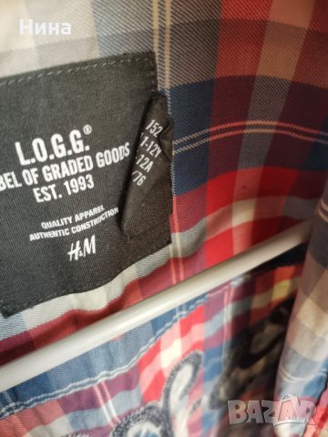 Риза H&M, снимка 3 - Детски ризи - 39669166
