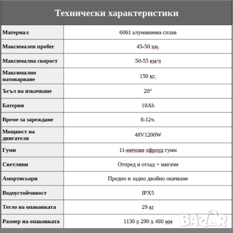 Електрически скутер, тротинетка със седалка 1200W 18AH, 55 км/ч, снимка 11 - Мотоциклети и мототехника - 51943122