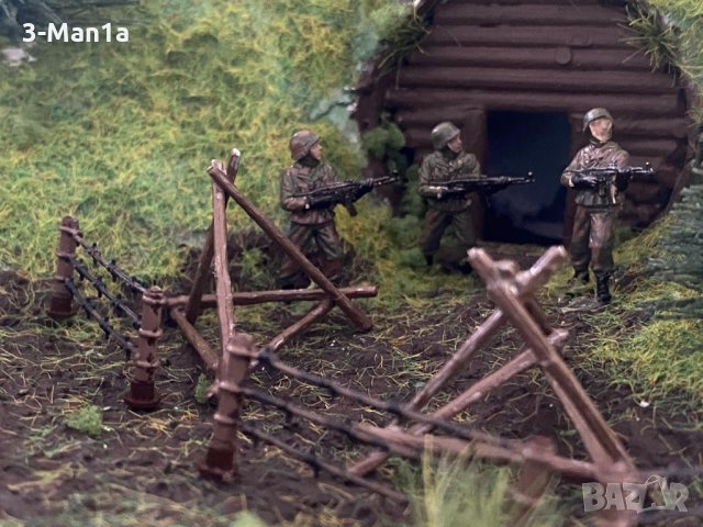 Диорама 1:72 Битка (сцена) - МАКЕТ, снимка 3 - Колекции - 34114543