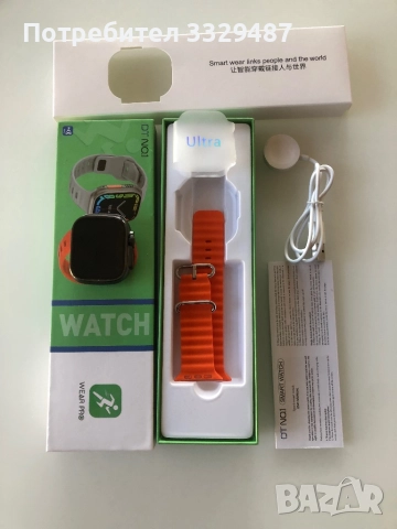 ПРОМО ЦЕНА  Apple Watch ultra gen 3 DT N1 49мм 2,2 инча дисплеи Смарт часовник, снимка 3 - Смарт часовници - 42434242