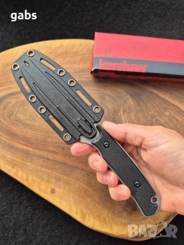 Тактически ловен нож Kershaw 2048BW Steppe, снимка 9 - Ножове - 52402816