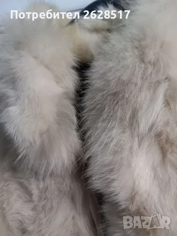 Дамско палто от естествен косъм лисица размер XXL, снимка 8 - Палта, манта - 36025342