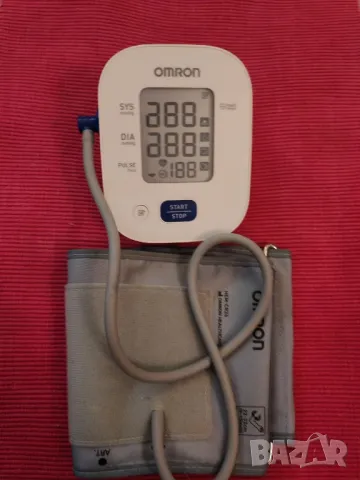 Апарат за измерване на кръвно налягане OMRON. , снимка 2 - Уреди за диагностика - 50026527