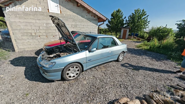 Peugeot 306 cabriolet 1.6 + hardtop твърд таван 