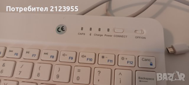 BLUETOOTH Клавиатура, снимка 3 - Клавиатури и мишки - 40106599