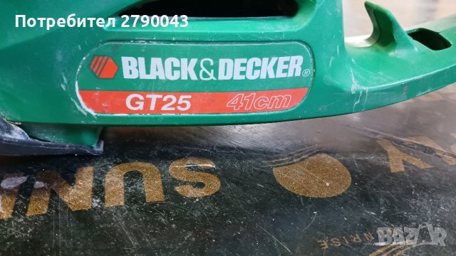 храсторез BLACK & DECKER , снимка 3 - Градинска техника - 42681325