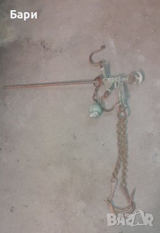 Стар ръчно направен кантар -Паланца, снимка 2 - Други ценни предмети - 41210512