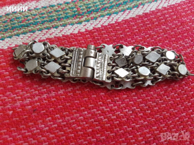 Сребърна гривна верижка 2