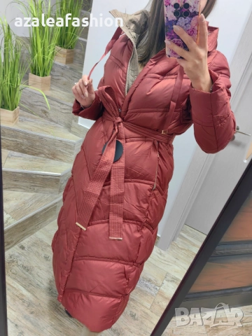 Дълго зимно яке, снимка 6 - Якета - 52705189