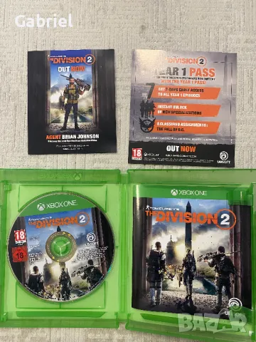 Tom Clancy's The Division 2 Xbox One, снимка 2 - Игри за Xbox - 49243073