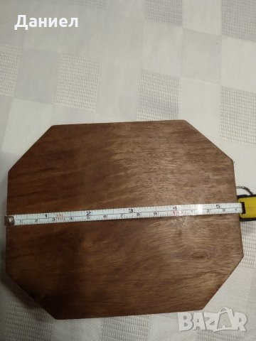 Компас със слънчев часовник от масивен бронз в дървена кутия, снимка 4 - Морски сувенири - 35983647