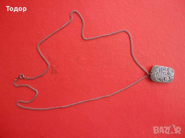 Канадско арт колие медальон 