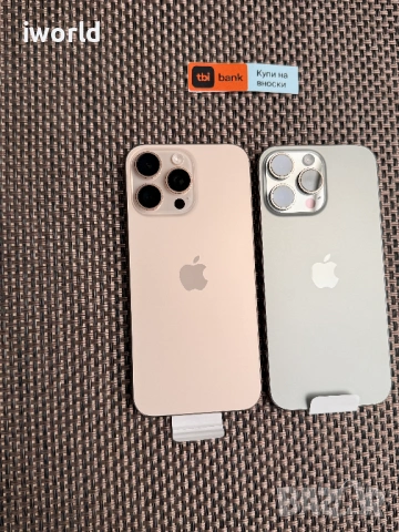 НОВ❗️iPhone 16 Pro MAX ❗️Лизинг от 34€/мес❗️ Natural / Desert Titanium❗️ 256GB❗️ГАРАНЦИЯ , снимка 5 - Apple iPhone - 53692398