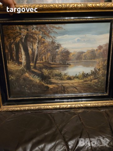 Стара картина западна Европа, снимка 2 - Картини - 41732404