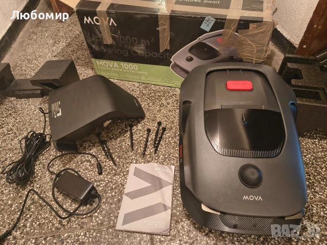 Комплект MOVA 600,Kit роботизирана косачка за трева безжична 3D мострена , снимка 18 - Градинска техника - 50799601