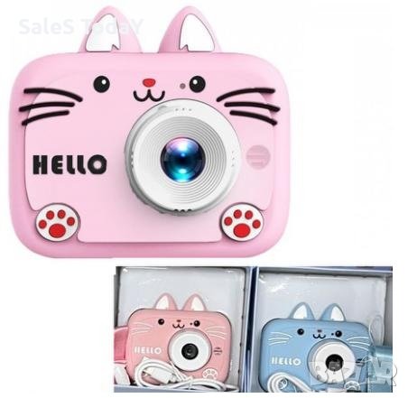 Детски фотоапарат, с калъфче, HELLO, 2 цвята, снимка 2 - Образователни игри - 41445340