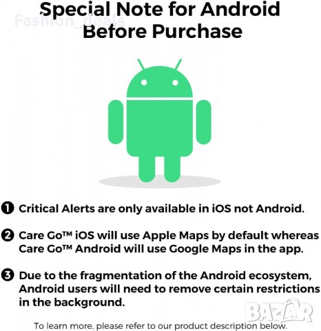 Нова Интелигентна аларма за лична безопасност Сигнал за спешни случаи , снимка 4 - Други - 33984369