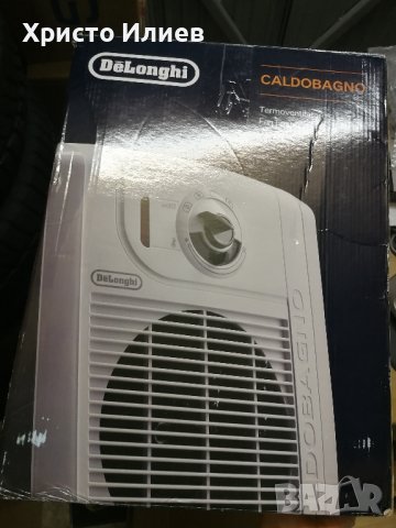 DeLonghi Вентилаторна печка Духалка Вентилатор - функция студен въздух, снимка 10 - Отоплителни печки - 40676939