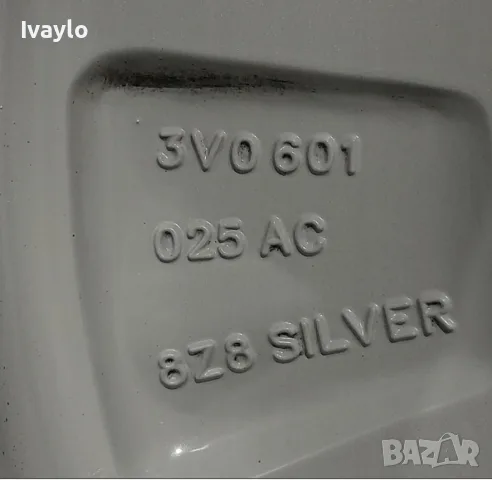 АЛУМИНИЕВА ДЖАНТА SKODA - 3V0601025AC (5X112 ) 6.5Jx16H2 , снимка 2 - Гуми и джанти - 56086252